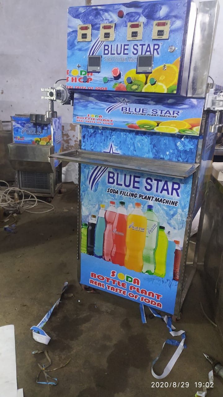 Soda Fountain Machine Manufacturer in Noida - Blue Star Soda Fountain Machine